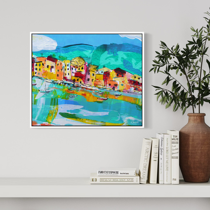 Amalfi Drift Canvas Art Print
