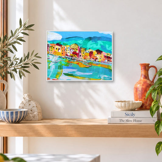 Amalfi Drift Canvas Art Print