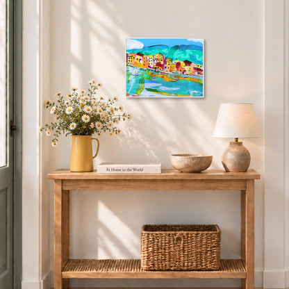 Amalfi Drift | Abstract Canvas Art Print